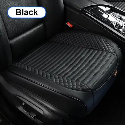 SEAMETAL Nappa Leather Car Seat Covers Interior Front Seats Cover Protector Four Seasons Breathable Automobiles Seat Cushion Mat