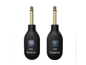 IRIN | A12 Wireless Guitar System Rechargeable Guitar Transmitter Receiver Set Electric Guitar Parts for Electric Guitar Performance