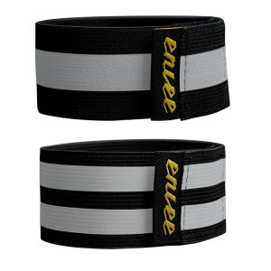 【New Arrival】 Durable Resistance Bands for Arms and Legs with Reflective Straps Suitable for Cycling Running and Gym Workouts Adjustable and Portable Fitness Accessories