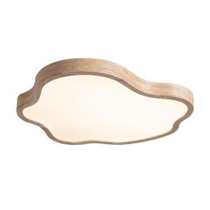 DGY | Modern Minimalist Cloud-shaped Wooden Ceiling Light