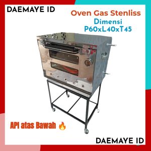 Oven Api Atas Bawah / Oven Gas Ukuran 60x40x45cm