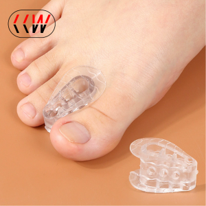 CCW 1Pair Toe Separator Thumb Valgus Orthosis Big Foot Bone Orthosis Clip Toe Pad Toe Overlapping Separator