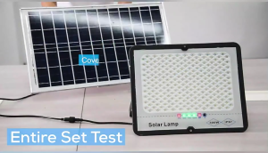 ไฟโซล่าเซลล์ แบรนด์แท้100% Solar Light LED 45W 65W 120W 200W 300W 650W โคมไฟสนาม ไฟภายนอกอาคาร หลอดไฟโซล่าเซล พร้อมรีโมท MTX ไฟแสงอาทิตย์ IP67