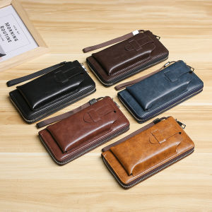 Aldawaar Dompet Pendek Pemegang Kad Lelaki ( Classic Men Purse Phone Wallet Coin Card Holder Bag Gift )12W3