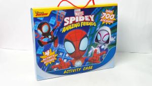 Marvel Spidey & Amazing Friends Activity Case With 4 Activity Books & 700+ Stickers For Kids