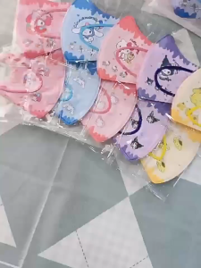 [Independent Packaging] Bt  My Melody 30pcs Child 5D Cartoon Mask Duckbill Shaped Baby Mask High Quality High Protection Dustproof Filter Ventilate 儿童 卡通 口罩 美乐蒂 布丁狗
