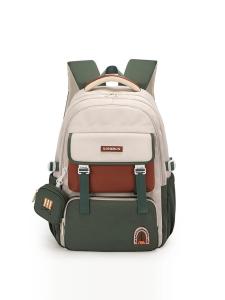 Ultra-Lightweight Large-Capacity Backpack for Junior And High School Girls Waterproof Spine-Protection Dual-Shoulder School Bag