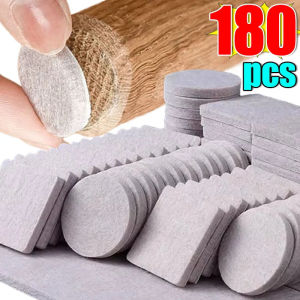 Thicken Self Adhesive Felt Chair Leg Pads Floor Protectors Furniture Legs Table Leg Covers Round Bottom Anti-Slip Pads