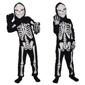 Bộ xương hoá trang costume cosplay lễ hội Halloween cho bé trai bé gái