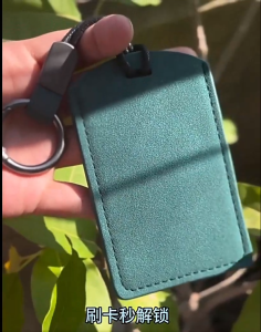 Calf Electric Car Key Cover NFC Proximity Card Pack G400/G400t Card Holder Uqi/U1 Protective Sleeve for Cards