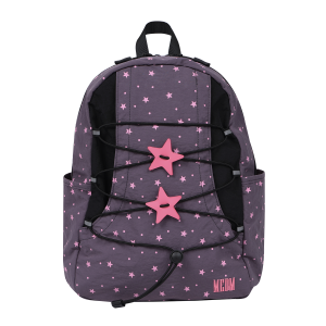 Street Style Dotted Star Letter Embroidered Lightweight Travel Backpack