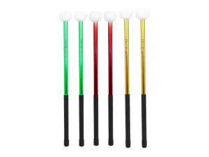 IRIN | Dụng Cụ Gõ Nhạc Cụ IRIN AN-19 Timpani Bằng Hợp Kim Nhôm Có Tay Cầm Chống Trượt Màu Đỏ/vàng/xanh Lá Cây Phụ Kiện Cho Việc Luyện Tập Hàng Ngày