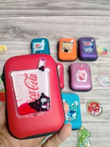 Dompet Glitter Charger Serbaguna Dompet Case Earphone