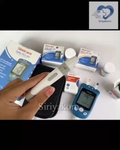 แผ่นตรวจน้ำตาล SINOCARE รุ่น Safe AQ UG ตรวจกรดยูริก ตรวจน้ำตาล โรคเก๊าท์ ตรวจเบาหวาน ✨ราคาถูก ส่งด่วน✨