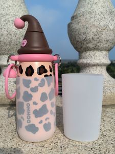 Silicone Cup Holder Suitable for OHHAA Thermal Cup 500ml Milk Bottle Anti-wear Anti-fall Cup Cover Protective Cup Mat