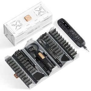 180 in 1 Precision Electric Screwdriver Set Magnetic Phillips Torx Hex Bits Repair Tools LED Equipment Power Tools Box Men Gift