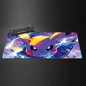 Bandai | Pokemon Pikachu Gengar Anime XXL Gaming Mouse Pad Rubber Keyboard Mousepad 2MM Edge