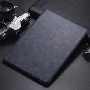 Ốp Lưng Da Gấp Kiểu Retro Cho iPad 2026 A19 Thế Hệ 12 Thế Hệ 11 Thế Hệ 10 iPad Air 8 7 6 M4 M3 M2 11 Inch Chống Sốc Có Chân Đế Đa Góc