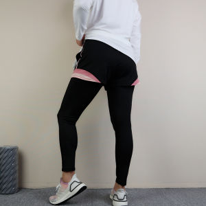 maytryit | Two-Piece Illusion Large Size Yoga Pants