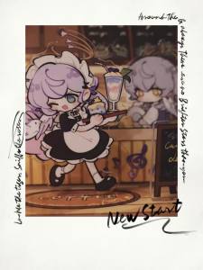 KAYOU | Honkai Star Rail Robin Sunday Little Bird Anime Hình Acrylic Đứng 6Cm Dễ Thương Cafe Để Bàn Trang Trí Sưu Tập Dành Cho Người Hâm Mộ