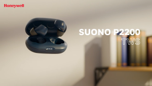 Honeywell Truly Wireless  Suono P2200 Earbud (Black) - HC000326/AUD/TWS/BLK
