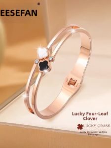 CHEESEFAN | Four-Leaf Clover Womens Bracelet