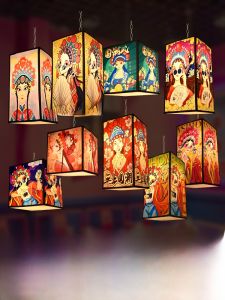 โคมไฟแขวนสไตล์จีนโบราณสำหรับโรงแรม ร้านอาหาร ร้านบาร์บีคิว ร้านอาหารสไตล์จีนโบราณ โคมไฟแขวนกลางแจ้ง โคมไฟแขวนกลางแจ้งแบบโบราณ