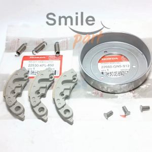 MANGKOK GANDA + Kampas Ganda only Legenda Supra Fit KFL RUMAH KOPLING SET supra fit new legenda PER