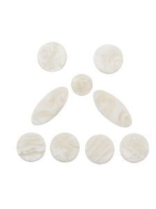IRIN | IRIN 9 Cái/bộ Phím Sax Đa Năng Với Vỏ Màu Trắng Nút Vỏ Bào Ngư Màu Trắng Phụ Kiện Nhạc Cụ Woodwind