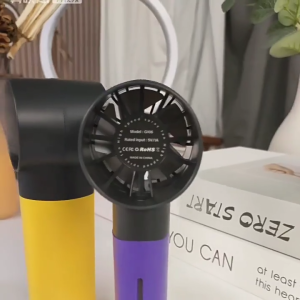 5-speed turbo high-speed portable handheld mini fan USB charging cold wind water cooling spray small fan G106