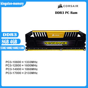 พร้อมสต็อก LPX DDR3 4กิกะไบต์ 8กิกะไบต์ 1333MHz เมกะเฮิร์ตซ์ 1600MHz 1866MHz 2133MHz DIMM เล่นเกมสก์ท็อปหน่วยความจำ PC3-10600 12800 14900 17000 มีช่องที่ 1.5 วอลต์ 240Pin สำหรับ PC RAM ใหม่ ทอง