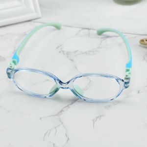 Kacamata Anak Anti Radiasi Minus Blueray Photocromic 2 in 1 Bluecromic Elastik TR90 Fashion Ringan Frame UV400 Komputer Hp Anti Silau Kaca Mata Optik