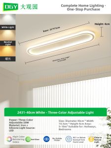 DGY | Modern Slim Ceiling Light