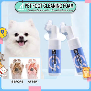 Rennas Dog Paw Cleaner Cleansing Foam Pet Foot Washer Dog Foot Washer Cat Foot Wash Pet Supplies