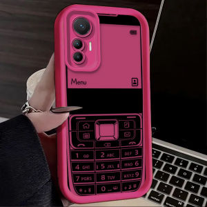 Bandai | Ốp Điện Thoại Bằng Silicon Mềm Mờ Vui Nhộn Kiểu Cổ Điển Retro Old Brick Cho Xiaomi Redmi Note - Ốp Lưng Nhẹ Chống Trầy Xước Với Bảo Vệ Ống Kính Màn Hình