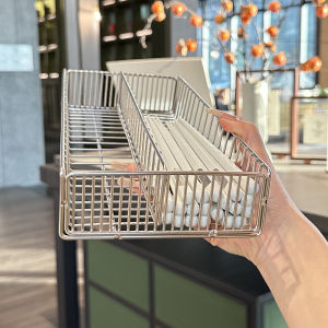 Really Super Practical! 304 Stainless Steel Disinfection Cabinet Chopsticks Holder Chopsticks Cage Storage Box Plate Basket Chopsticks Box