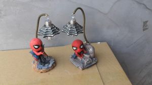 Đèn Ngủ Nhân Vật Người Nhện Spider Man Marvel Ngộ Nghĩnh Cao 18cm Đèn Decor Trang Trí Quà Tặng Sinh Nhật Lưu Niệm