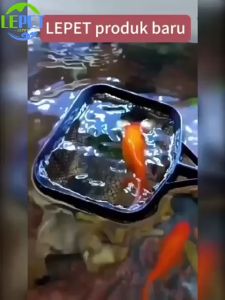 LEPET SEROKAN J10 SARINGAN JARING IKAN HIAS CUPANG GUPPY BLACK SERIES PREMIUM
