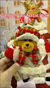 Gantungan Natal Unik - Aksesoris Natal - Pajangan Christmas LL125