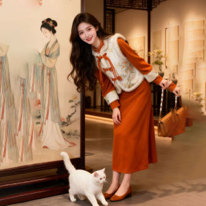 CHANGTONG | New Chinese Style Spring Fashionable Set
