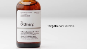 The Ordinary Caffeine Solution 5% + EGCG 30ml 5% Caffeine Epigallocatechin Gallatyl Glucoside Green Tea EGCG Hyaluronic Acid Depuff Dark Circle Eye Serum Fridge Wake Up