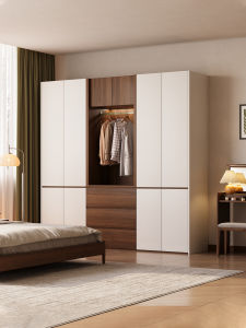 2026 New Oak Wooden Wardrobe