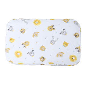 Pure Cotton Childrens Pillowcase Double-Sided Latex Baby Pillow Cover Winter Comfortable Soft Fabric Breathable Durable