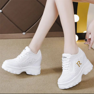 Princess YiKang 34 Code Womens Sports Shoes Breathable Lightweight Dad Sneakers Increased Height Spring Autumn New Arrival