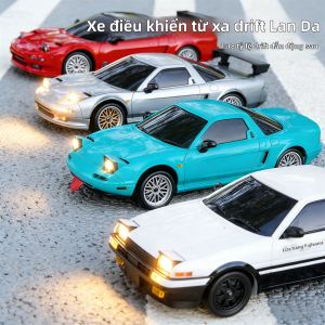 LDRC | Drift RC Remote Control Professional High Speed Rear Drive Alloy Racing Car Model Toy