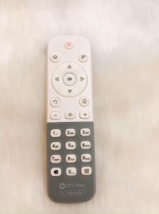 Remote điều khiển đầu thu TRUYỀN HÌNH FPT TV 4K FX6 Màu Trắng _Tặng kèm pin