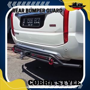 TOWING BELAKANG BESI Rear Bumper Guard ALL NEW AVANZA / VELOZ - SEVENCODE COBRA - Aksesories Mobil Bisa COD