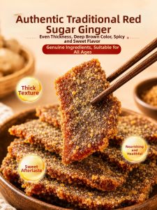 WENXIANGZAN | Natural Ginger Brown Sugar Slices
