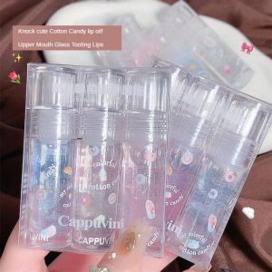 3Pcs/set Cappuvini Mirror Water Lip Gloss Lip Glaze Transparent Glass Lip Oil Waterproof Lasting Liquid Lipstick