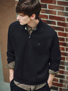 GIOVANNI VALENTINO | Áo Sweater Cổ Trụ Kéo Dài Suông Mùa Thu Xuân